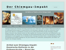 Tablet Screenshot of chiemgau-impakt.de